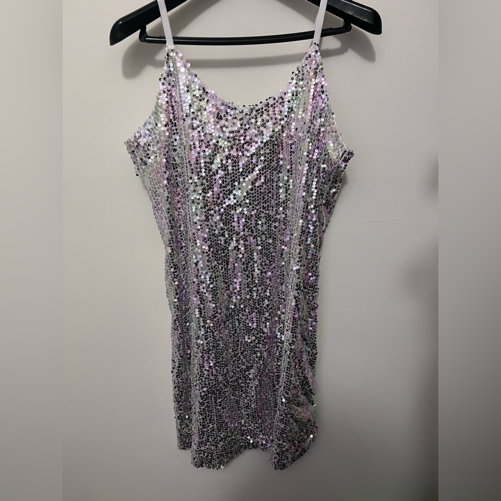 Women’s Sequin Party Evening Dress Large Cocktail Holiday Special Occasion